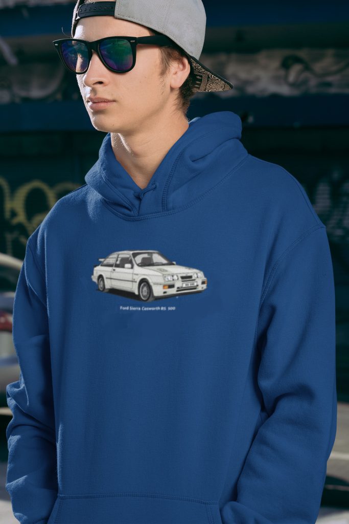 ford sierra cosworth hoodie