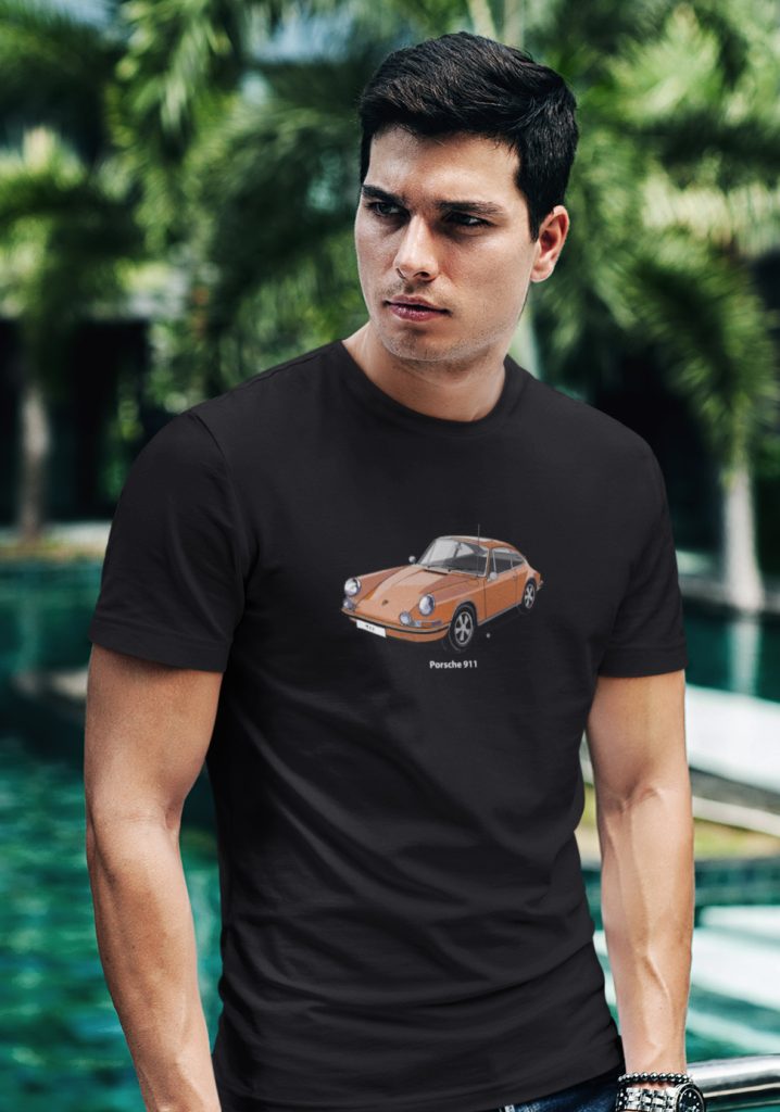 porsche 911 t-shirt